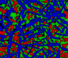 Fig.7 Computational Modeling of Mulitphase Ceramics